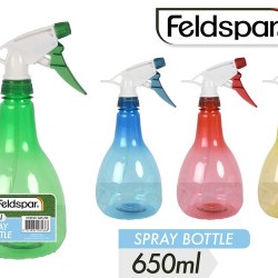 1pce Plastic Pressure Spray-650ml-4Col