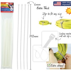 30pce CableTies-4.8x350mm-White