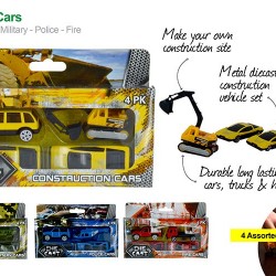 4pce Car and Truck Sets