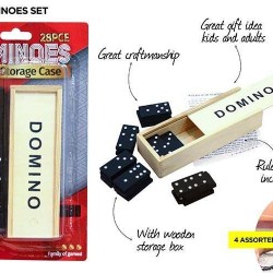 28pce Dominoes w/Case