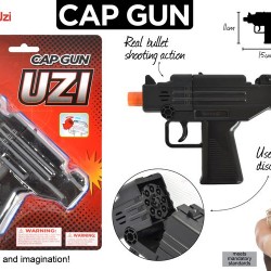 1pce UZI Cap Gun 15cm