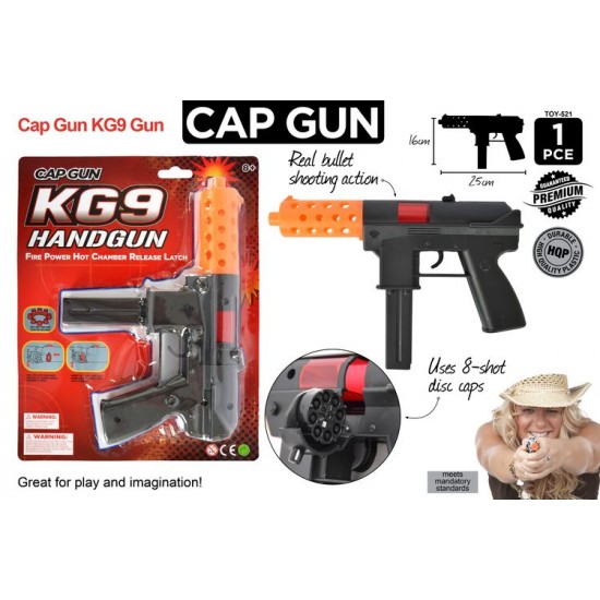 1pce KG9 Cap Gun 25cm