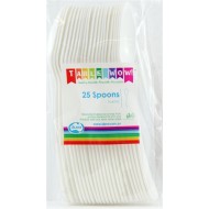 CUTLERY WHITE SPOON P25