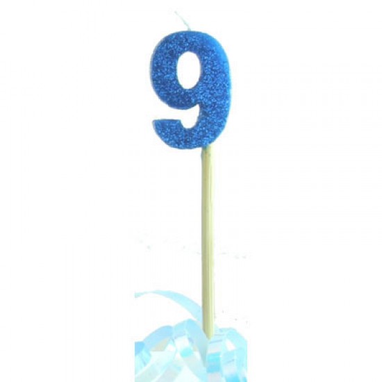 CAND. BLUE GLITTER L/stick #9