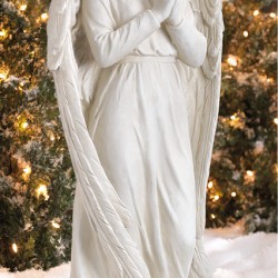 *LARGE STANDING ANGEL STATUE !