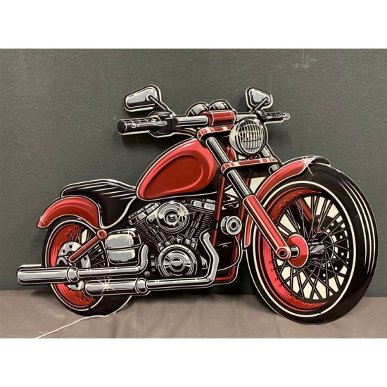 50X70CM MOTORCYCLE IRON WALL PLAQUE 