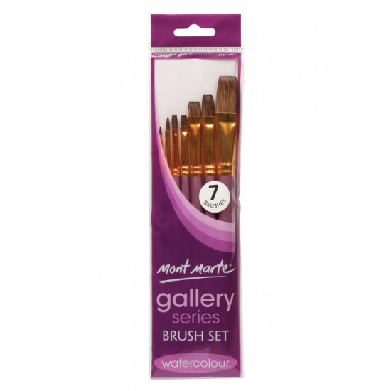 MM Gallery Series Brush Set Watercolour 7pc