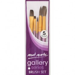 MM Gallery Series Brush Set Watercolour 5pc