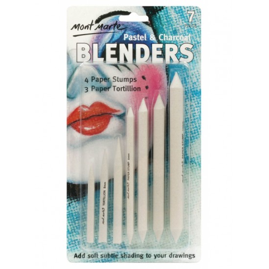 MM Pastel & Charcoal Blenders 7pc