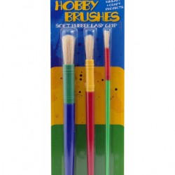 MM Hobby Brushes 3pc