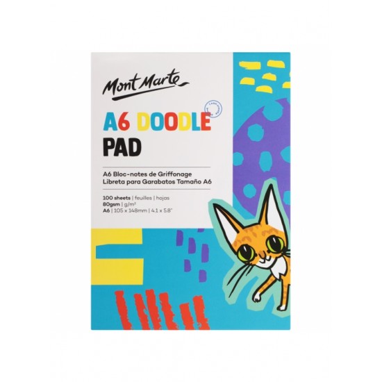 MM Doodle Pad A6 100 Sheet