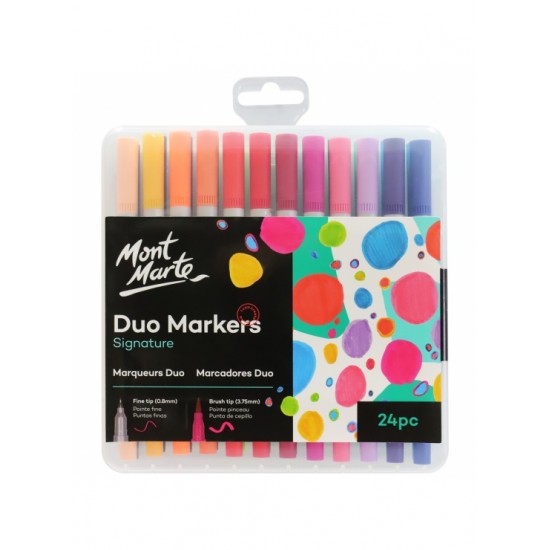 MM Duo Markers 24pc in Case