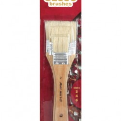 MM Gesso Brushes 3pc Sizes 2/4/6