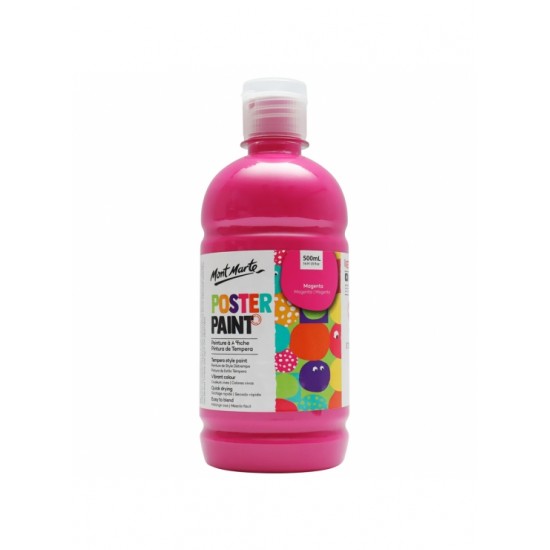 MM Poster Paint 500ml - Magenta