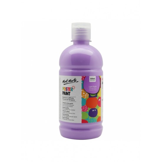 MM Poster Paint 500ml - Light Purple