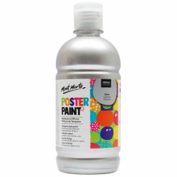 MM Poster Paint 500ml - Silver