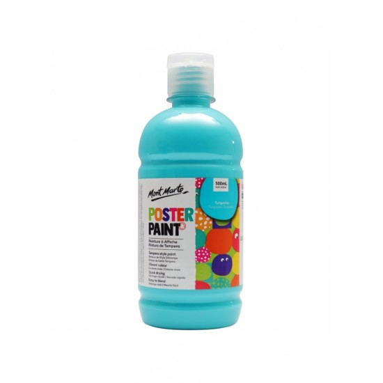 MM Poster Paint 500ml - Turquoise