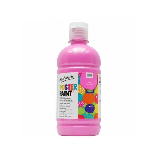 MM Poster Paint 500ml - Pink