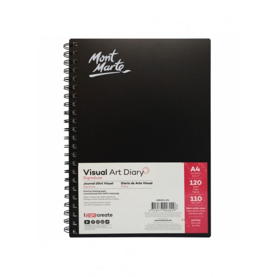 MM Visual Art Diary A4 120page