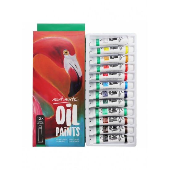 MM Oil Paint Set 12pc x 12ml