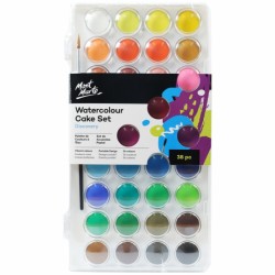 MM Watercolour Cake Set 38pc