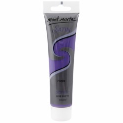 MM Satin Acrylic 100ml - Purple