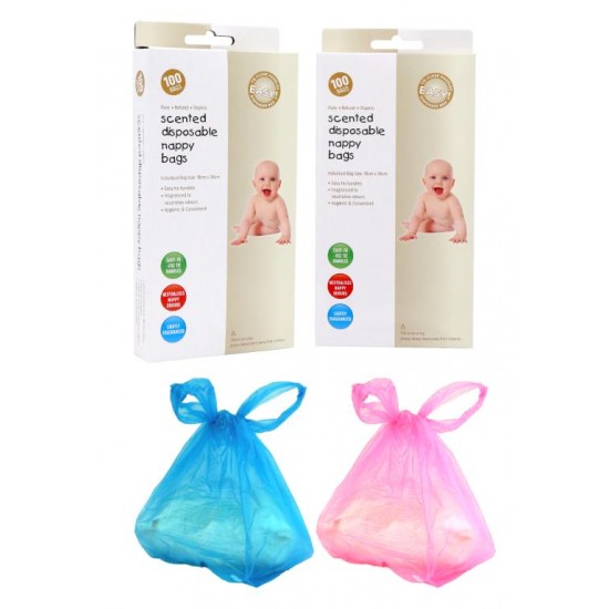 Scented Disposable Nappy Bags-100PK