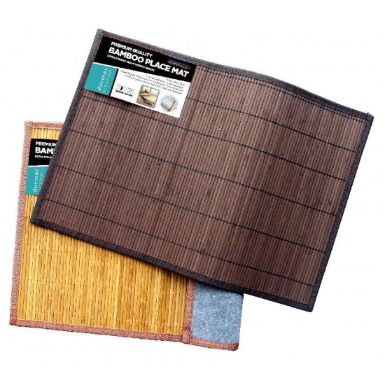 Bamboo Placemat 33CM x 48CM W/ Woven Back