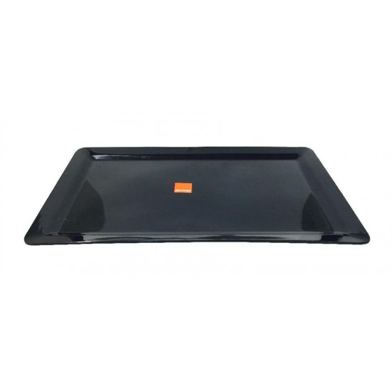 Black Series Melamine Rectangular Platter - 48.4CM x 30CM x 1.75CM