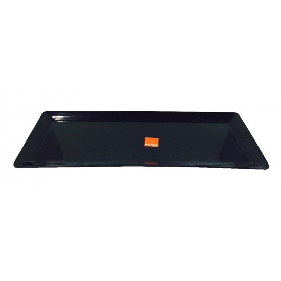 Black Series Melamine Rectangular Platter - 48CM x 20.1CM