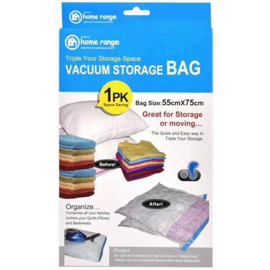 Vacuum Seal Space Saver Storage Bag - 75CM x 55CM