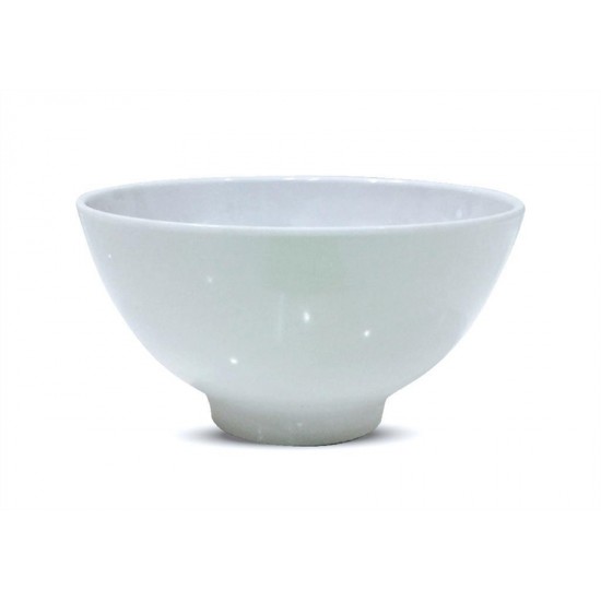 White Melamine Rice Bowl -14.5CM x 8CM