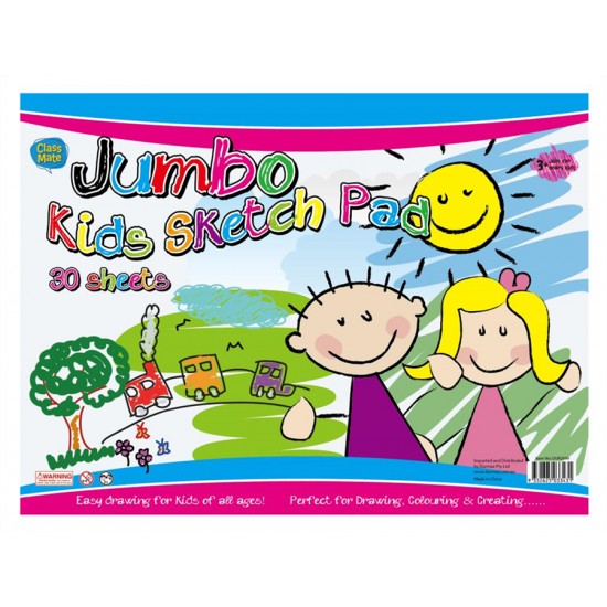 Jumbo Kids Sketch Pad-40CM x 30CM