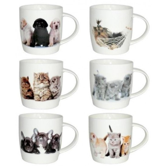 Coffee Mug New Bone - Cute Animals Series