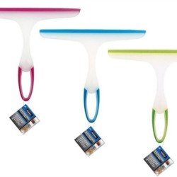 Rubber Bladed Plastic Window Squeegee