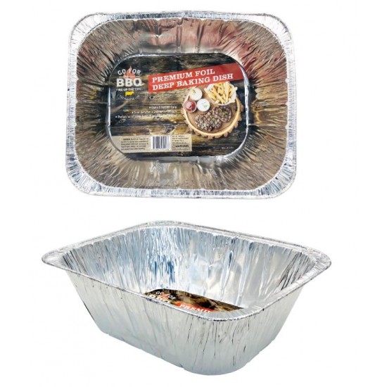 Deep Foil Baking Dish 325MM x 260MM x 105MM