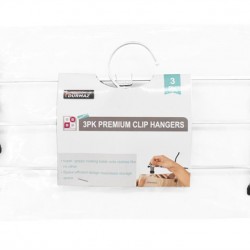3PK Metal Clip Hangers