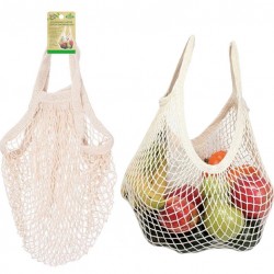 Natural Cotton Net Series Tote Shopping Bag