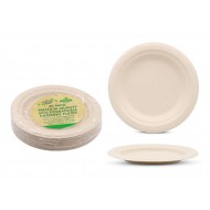 ECO Degradable Series Catering Plates - Round 6"- 30PK