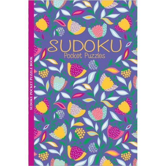 Sudoku Pocket Puzzles-Floral Foil Series