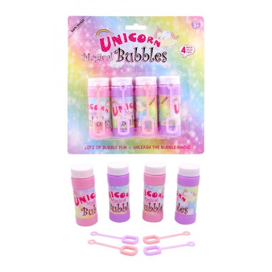 Kids Bubble Set (Unicorn Series)-3PK