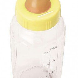 BABY BOTTLE BANK 11" - YELLOW