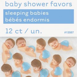 12 BABIES WITH DIAPER BLUE