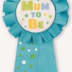 MUM TO BE AWARD RIBBON - BLUE