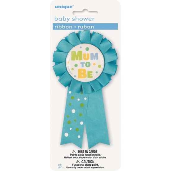 MUM TO BE AWARD RIBBON - BLUE