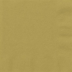 GOLD 20 LUNCH NAPKINS