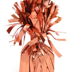 FOIL BALLOON WGT - ROSE GOLD