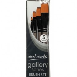 MM Gallery Series Brush Set Acrylic 5pc