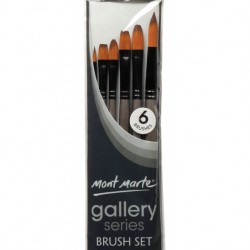 MM Gallery Series Brush Set Acrylic 6pc