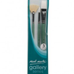 MM Gallery Series Brush Set Oils 3pc